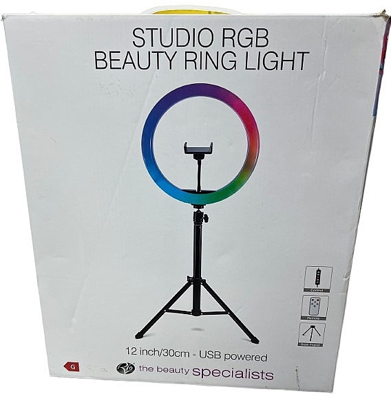 Lampa pierścieniowa LED - Rio-Beauty RGB Makeup & Vlogging LED Ring Light — Zdjęcie N2