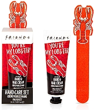Zestaw do pielęgnacji dłoni - Mad Beauty Friends Lobster Hand Care Set (h/cr/30ml + nail/file/1pcs) — Zdjęcie N1