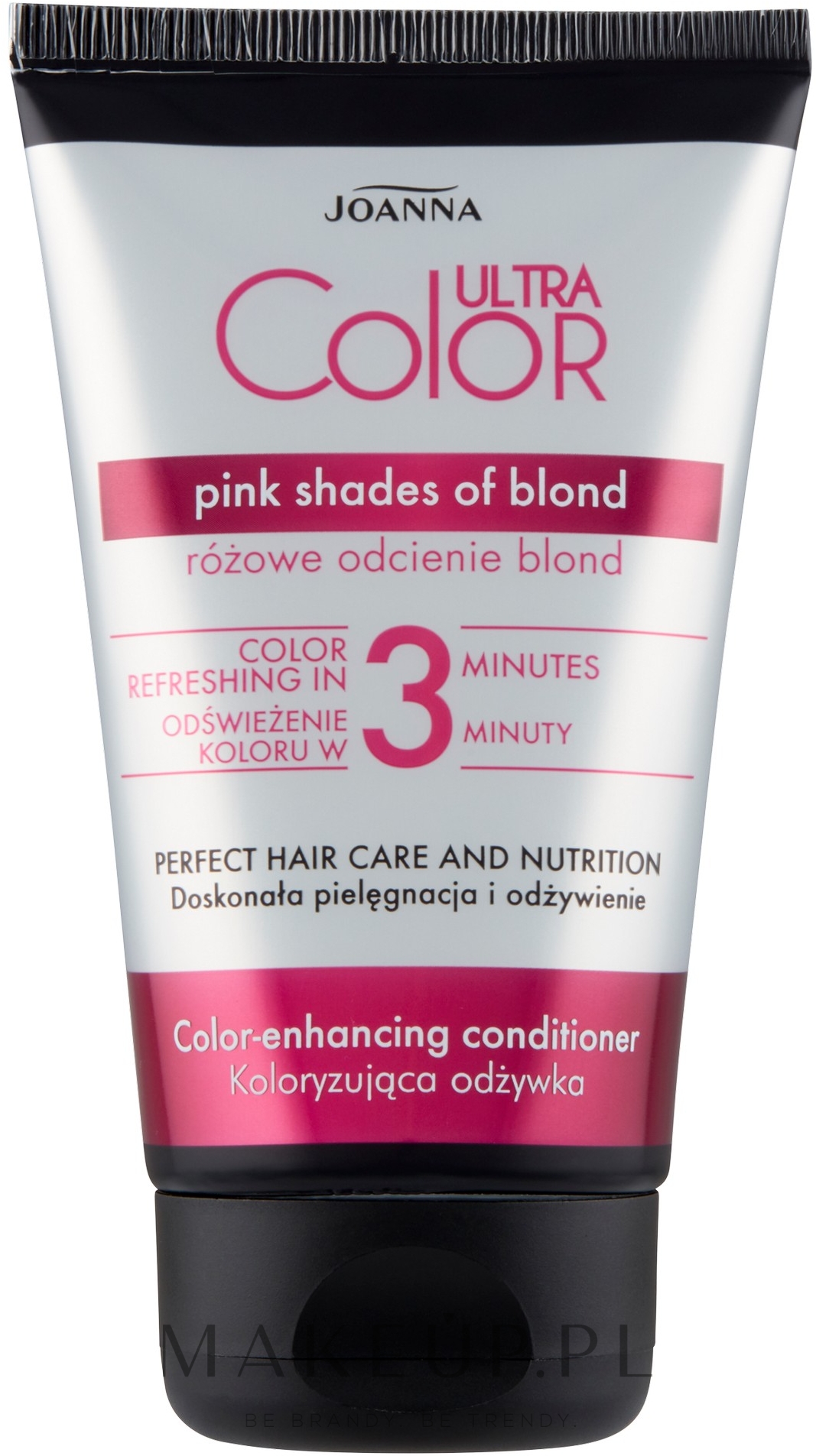 Koloryzująca odżywka do włosów - Joanna Ultra Color System Pink Shades Of Blond — Zdjęcie 100 g