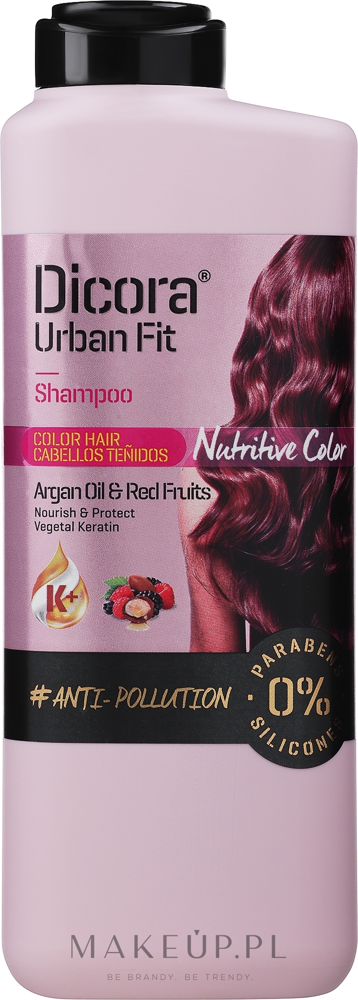 Szampon do włosów farbowanych - Dicora Urban Fit Shampoo Best Color — Zdjęcie 400 ml