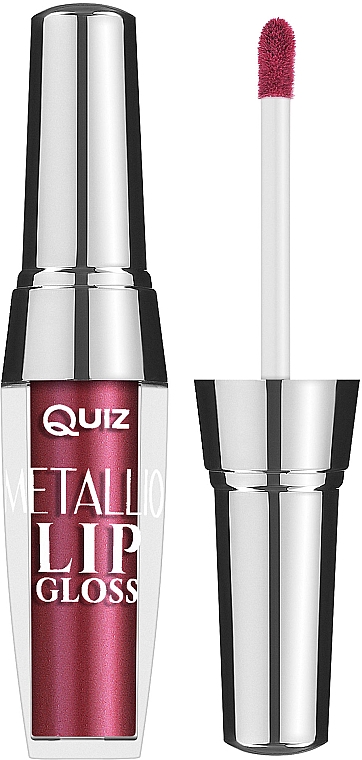 Metaliczny błyszczyk do ust - Quiz Cosmetics Mettalic Lip Gloss — Zdjęcie N1