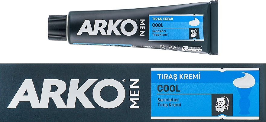 Krem do golenia "Cool" - Arko Men — Zdjęcie N6