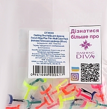 Zestaw końcówek do francuskiego manicure, 28 sztuk. - Dashing Diva French Wrap Plus Thin Multi-Color Pack Trial Size — Zdjęcie N3