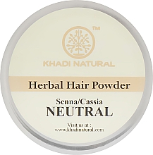Kup Naturalna henna indyjska do włosów - Khadi Natural Herbal Hair Powder Senna/Cassia