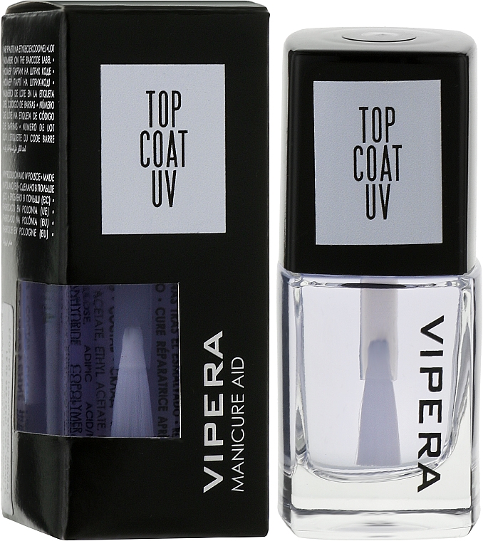 Top coat do paznokci - Vipera Top Coat Neon UV  — Zdjęcie N2