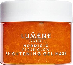 Kup Rozświetlająca żelowa maska do twarzy - Lumene Valo Nordic-C Fresh Glow Brightening Gel Mask