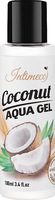 Żel nawilżający na bazie wody Kokos - Intimeco Coconut Aqua Gel — Zdjęcie N1