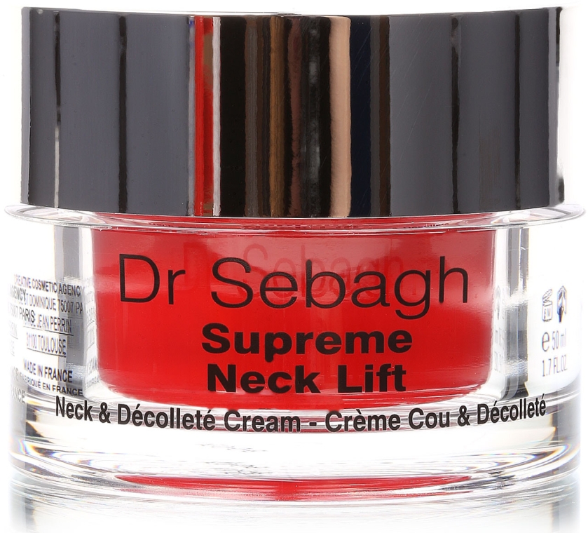 Liftingujący krem na szyję i dekolt - Dr Sebagh Supreme Neck Lift Cream — Zdjęcie N1