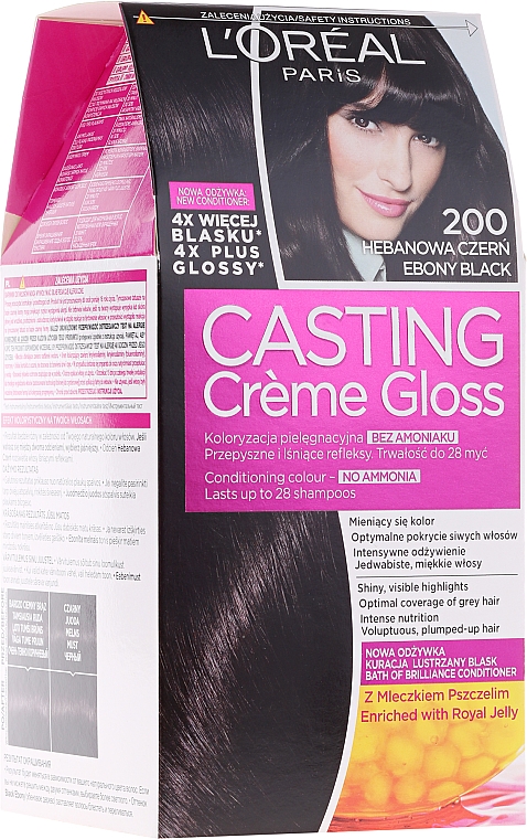 PRZECENA! Farba do włosów bez amoniaku - L'Oreal Paris Casting Crème Gloss * — Zdjęcie N2