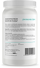 Kojąca maska ​​alginianowa z ekstraktem z zielonej herbaty i aloesem - Joko Blend Premium Alginate Mask — Zdjęcie N7