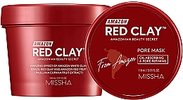 Kup Oczyszczająca maseczka do twarzy - Missha Amazon Red Clay Pore Mask