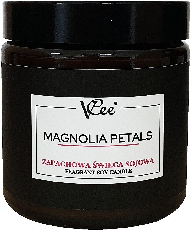 Zapachowa świeca sojowa Magnolia petals - Vcee Magnolia Petals Fragrant Soy Candle — Zdjęcie N1