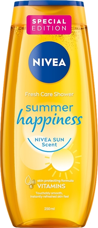 Odświeżający żel pod prysznic - Nivea Summer Happiness Sun Scent — Zdjęcie N1