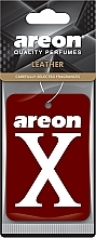 Odświeżacz powietrza - Areon X Quality Perfumes Leather — Zdjęcie N1