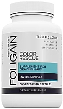 Suplement diety przeciw siwym włosom, kapsułki - Foligain Color Rescue Supplement For Graying Hair — Zdjęcie N1