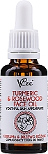 Kup Odmładzający olejek do twarzy Kurkuma i drzewo różane - VCee Turmeric & Rosewood Face Oil Youthful Skin Appearance