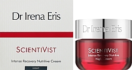Krem do twarzy na noc - Dr Irena Eris ScientiVist Intense Recovery Nutritive Night Cream — Zdjęcie N2