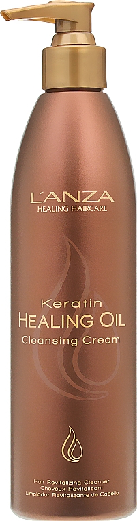Odświeżający szampon w kremie - L'anza Keratin Healing Oil Cleansing Cream — Zdjęcie N2