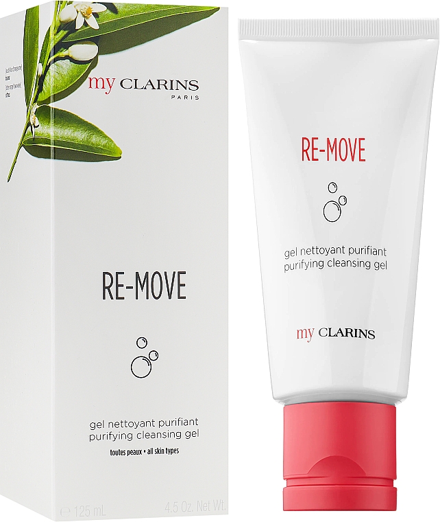 Regenerujący krem do młodej skóry - Clarins My Clarins Re-Move Purifying Cleansing Gel — Zdjęcie N2