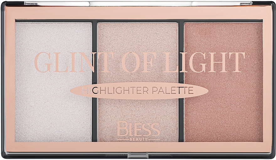 Paleta rozświetlaczy - Bless Beauty Glint Of Light Highlighter Palette