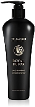 Głęboki szampon detoksykacyjny do skóry głowy - T-LAB Professional Royal Detox Duo Shampoo — Zdjęcie N1