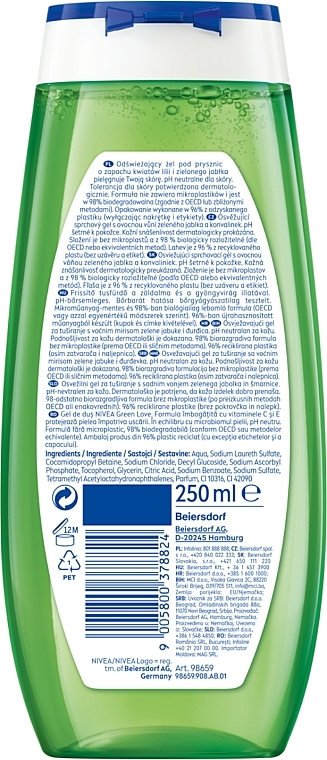 Żel pod prysznic - NIVEA Fresh Care Shower Fruity Delight Limited Edition — Zdjęcie N2