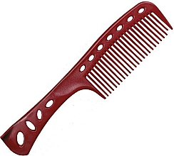 Kup Grzebień do koloryzacji i cieniowania, 225 mm, czerwony - Y.S.Park Professional 601 Self Standing Combs Red