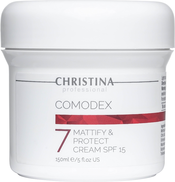 Krem matujący do twarzy SPF 15 - Christina Comodex Mattify & Protect Cream — Zdjęcie N3