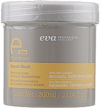 Rewitalizująca maska do włosów - Eva Professional E-Line Repair Mask — Zdjęcie N3
