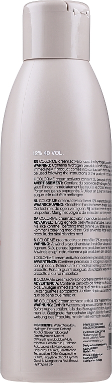 Kremowy aktywator do włosów - Kevin.Murphy Color Me Cream Activator 40 Vol 12% — Zdjęcie N2