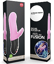 Wibrator z stymulatorem łechtaczki, różowy - Fun Factory Bi Stronic Fusion — Zdjęcie N1