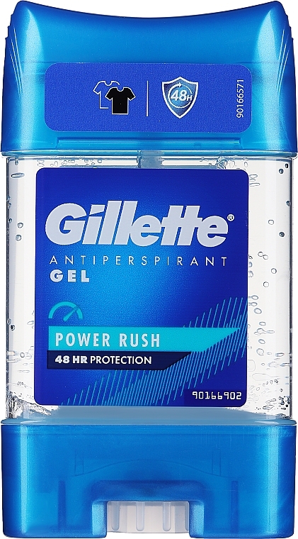 Antyperspirant w żelu dla mężczyzn - Gillette Sport Power Rush Antiperspirant Gel — Zdjęcie N1