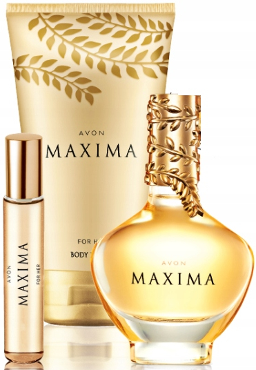Avon Maxima - Zestaw (edt 50 ml + edt 10 ml + b/lot 150 ml) — Zdjęcie N1