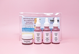 Zestaw - theBalm To The Rescue Revitalize & Illuminate Skincare Collection (f/cr/30ml + f/oil/30ml + f/scr/30ml) — Zdjęcie N3