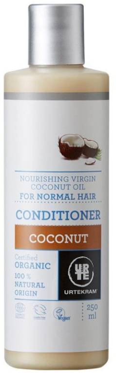 BIO odżywcza odżywka do włosów normalnych Kokos - Urtekram Normal Hair Coconut Conditioner — Zdjęcie N3