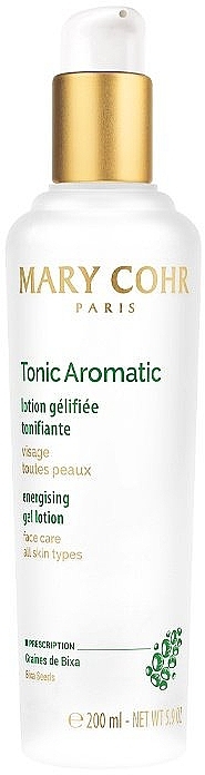 Nawilżający balsam żelowy z olejkami eterycznymi do twarzy -  Mary Cohr Tonic Aromatic Lotion — Zdjęcie N1