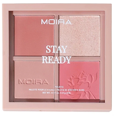 Paleta do makijażu twarzy - Moira Stay Ready Face Palette  — Zdjęcie N2