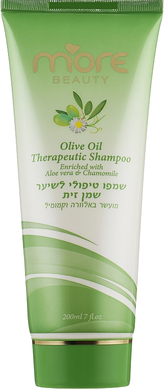 Szampon do włosów z oliwą z oliwek - More Beauty Olive Oil Shampoo — Zdjęcie N1