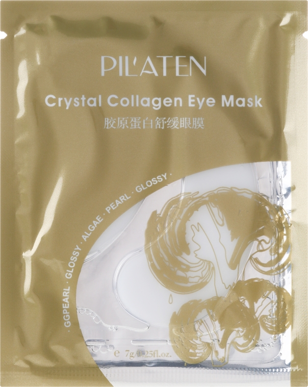 Krystaliczna kolagenowa maska do skóry wokół oczu - Pil’aten Crystal Collagen Eye Mask