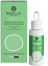 Normalizujące serum przeciw zaskórnikom z 5% azeloglicyną i 1% BHA - BasicLab Dermocosmetics Esteticus — Zdjęcie N2