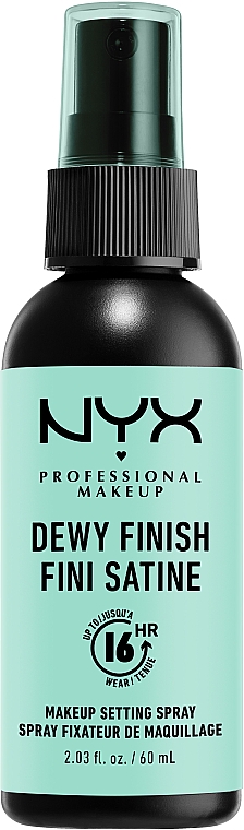 Mgiełka utrwalająca makijaż - NYX Professional Makeup Dewy Finish Long Lasting Setting Spray