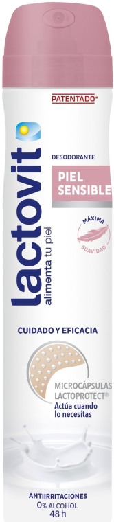 Dezodorant w sprayu do skóry wrażliwej - Lactovit Sensitive Deodorant Spray — Zdjęcie N1