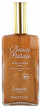 Kup Balsam do ciała z brokatem - Gamarde Organic Beauté Pailletée Golden Glittering Lotion Body