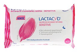 Kup Chusteczki do higieny intymnej - Lactacyd Sensitive Intimate Wipes