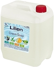 Kup Kremowe mydło w płynie Mleko i oliwki - Lilien Olive Milk Cream Soap (uzupełnienie)