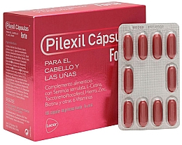 Suplement diety - Lacer Pilexil Forte Anticaida Capsulas — Zdjęcie N2