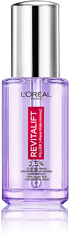 Serum pod oczy - L'Oréal Paris Revitalift Filler (ha) — Zdjęcie N2
