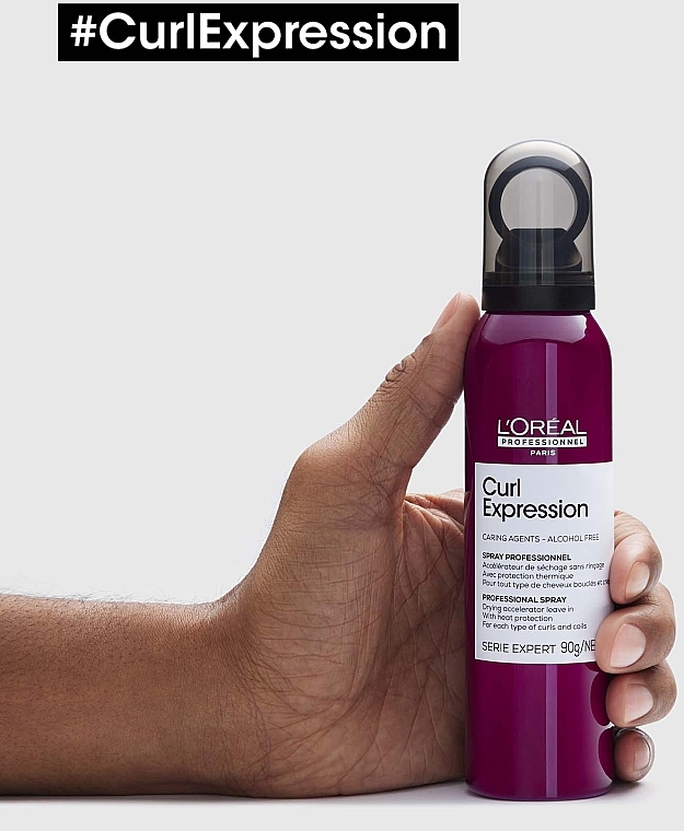 Spray przyspieszający suszenie - L'Oreal Professionnel Serie Expert Curl Expression Drying Accelerator — Zdjęcie N5