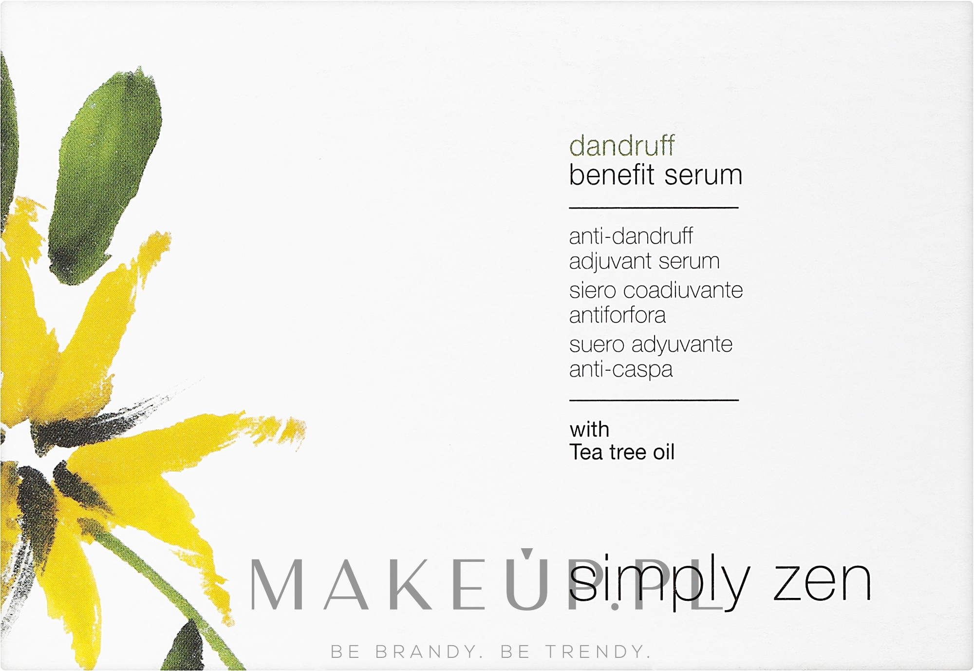 Serum przeciwłupieżowe do włosów - Z. One Concept Simply Zen Dandruff Serum — Zdjęcie 12 x 5 ml