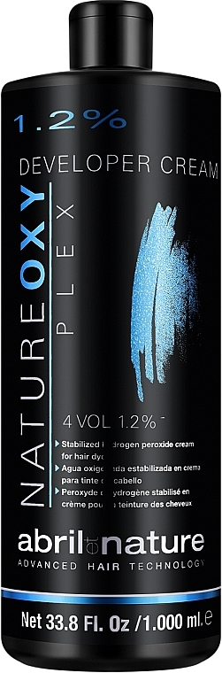 Utleniacz do włosów - Abril et Nature Nature OXY Plex Developer Cream 1.2 % 4 Vol — Zdjęcie N1